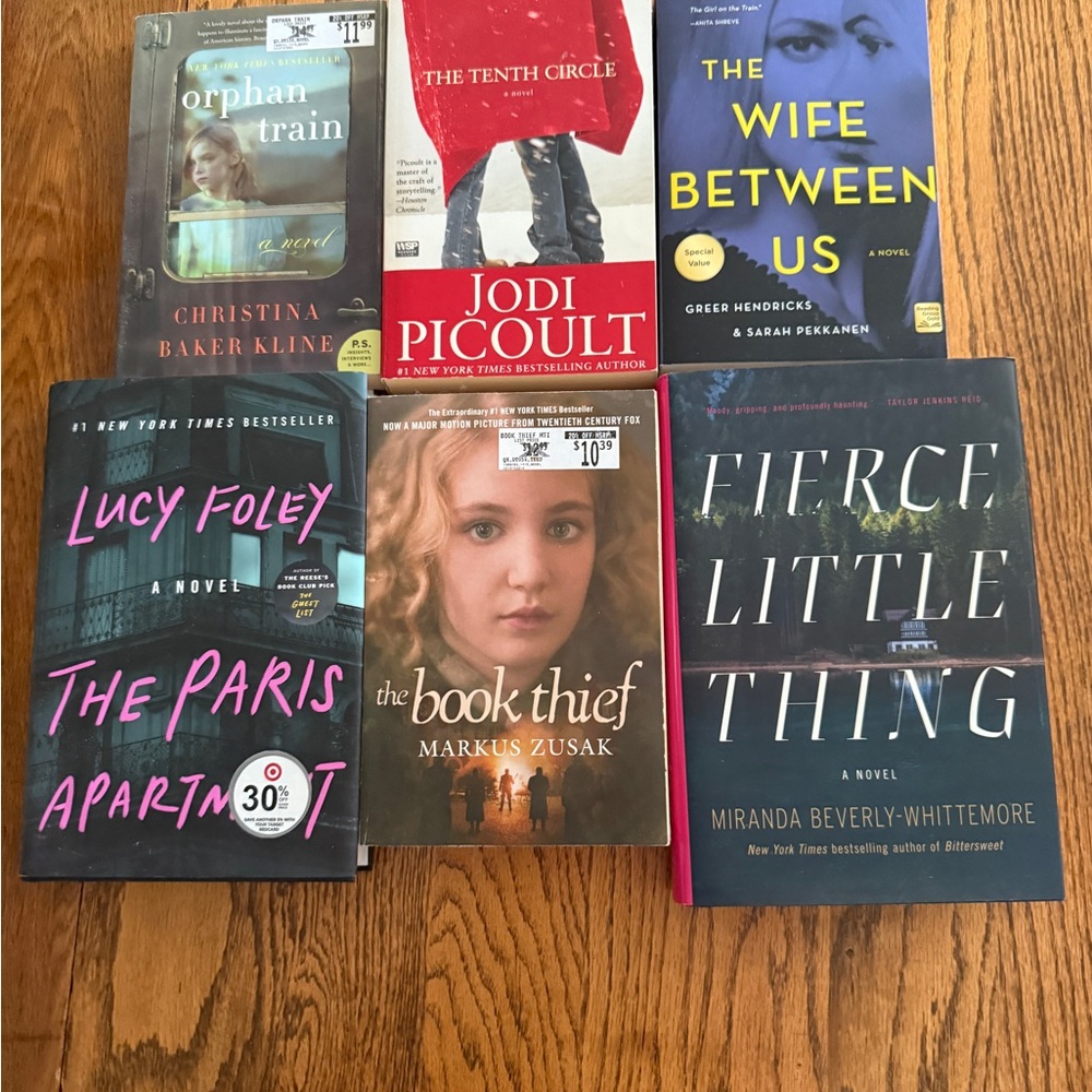 Assorted Fiction Book Set